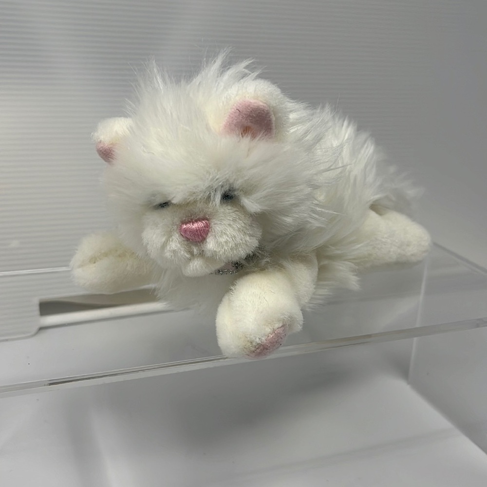 American Girl Plush Cat “Tutu” Isabelle’s Pet Kitten White Stuffed Animal